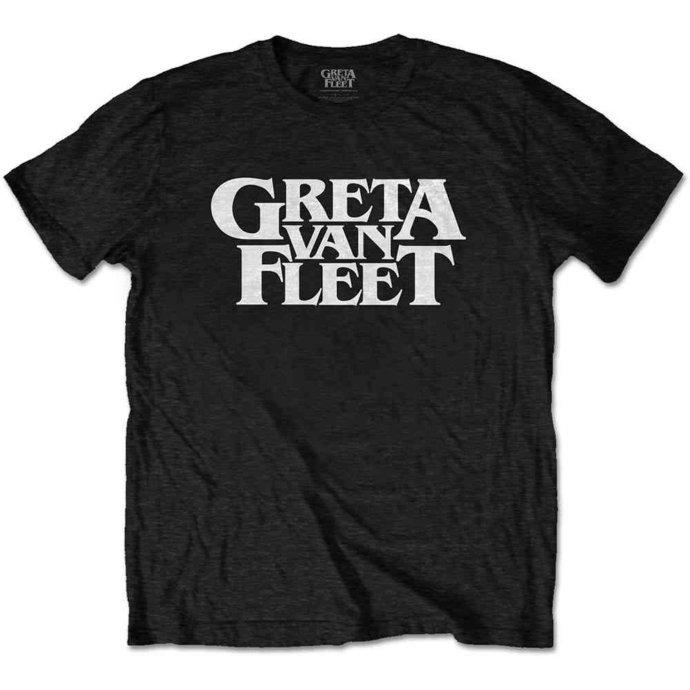 Greta Van Fleet - Logo Heren Tshirt - Zwart